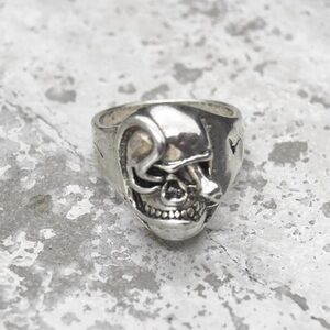 Skull and Snake Ring